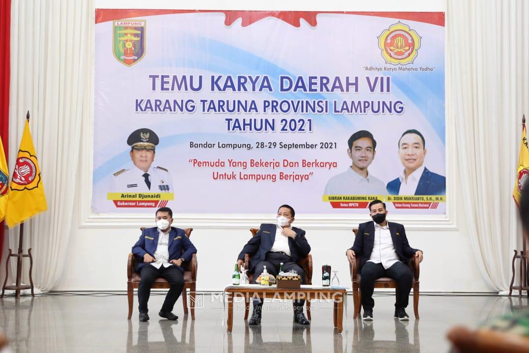 Temu Karya Daerah VII KT Provinsi Lampung, Arinal Ajak Kader KT Bangun Ekonomi Kerakyatan