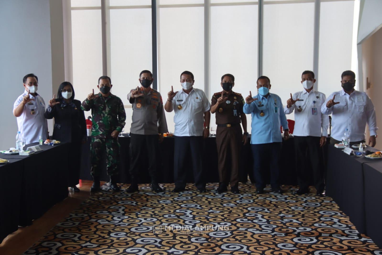 Pemprov Lampung Berkomitmen dalam Pemberantasan Narkoba, dan Penegakan Hukum di Lampung