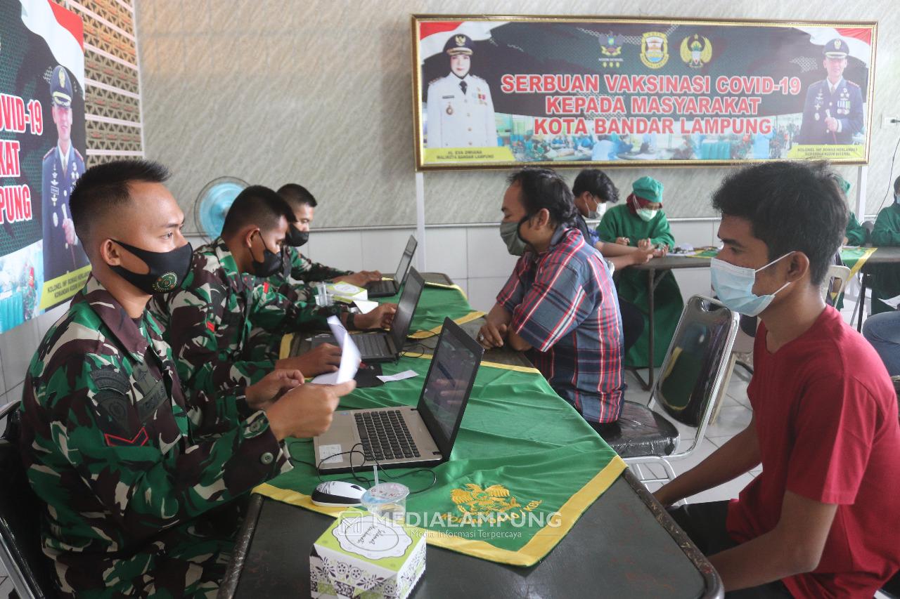 Kodim KBL Kembali Gelar Vaksinasi Covid-19 untuk Masyarakat