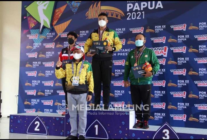 Atlet Lampung Kembali Raih Emas di PON Papua