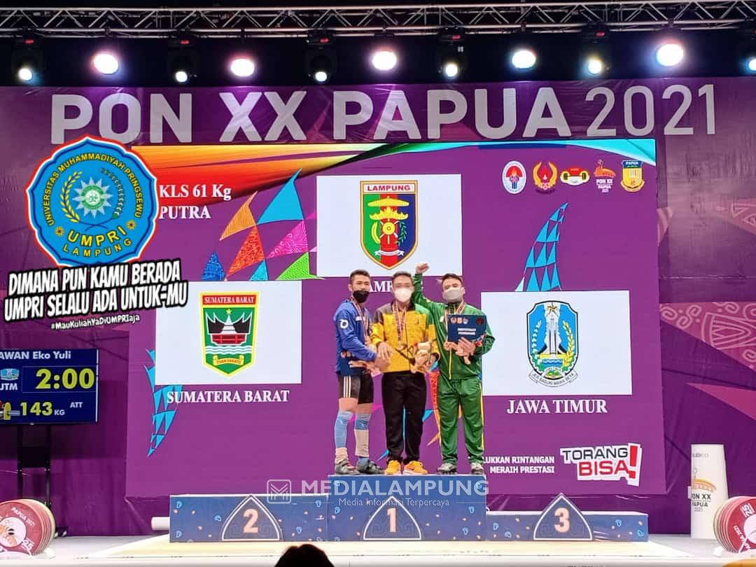 Mahasiswa UMPRI Persembahkan Medali Emas untuk Lampung di PON Papua