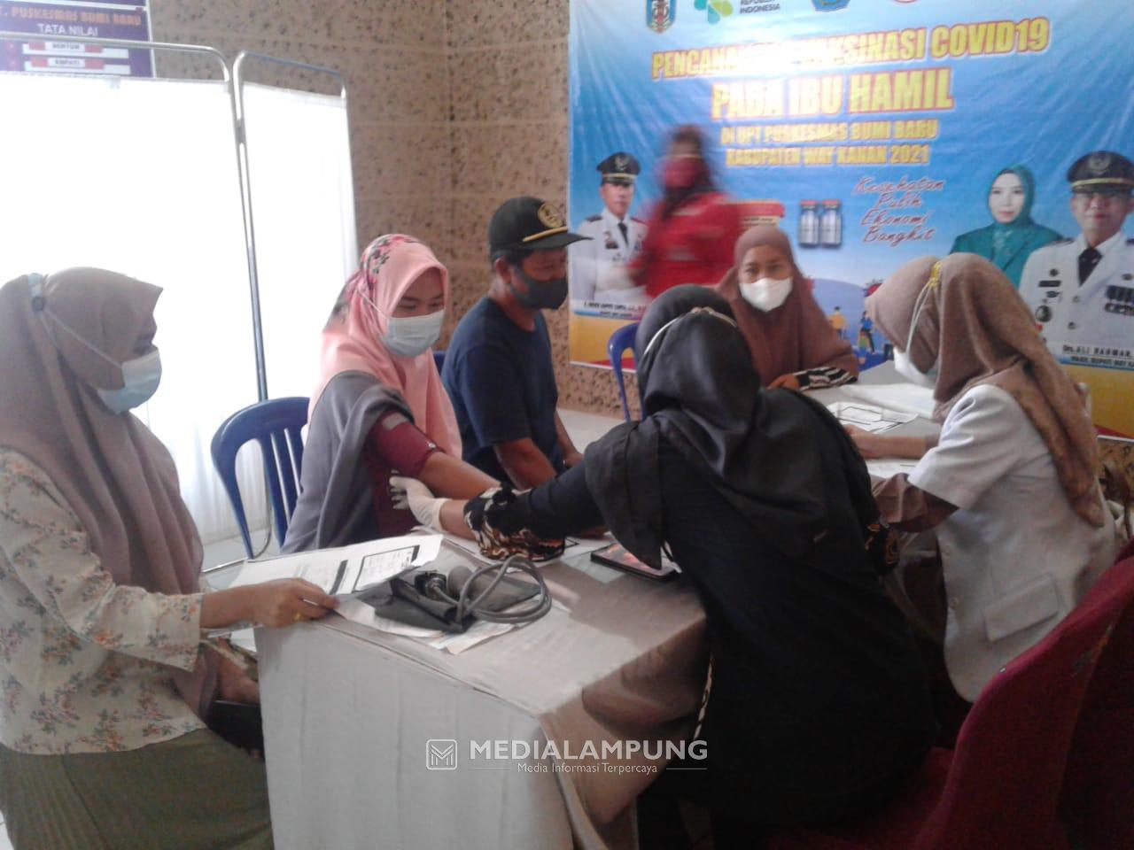 Puskesmas Bumi Baru Kejar Target Vaksinasi
