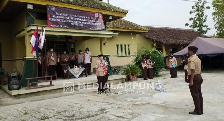 Pererat Silaturahmi, Pramuka Kwarcab Pringsewu Ikuti JOTA-JOTI Nasional