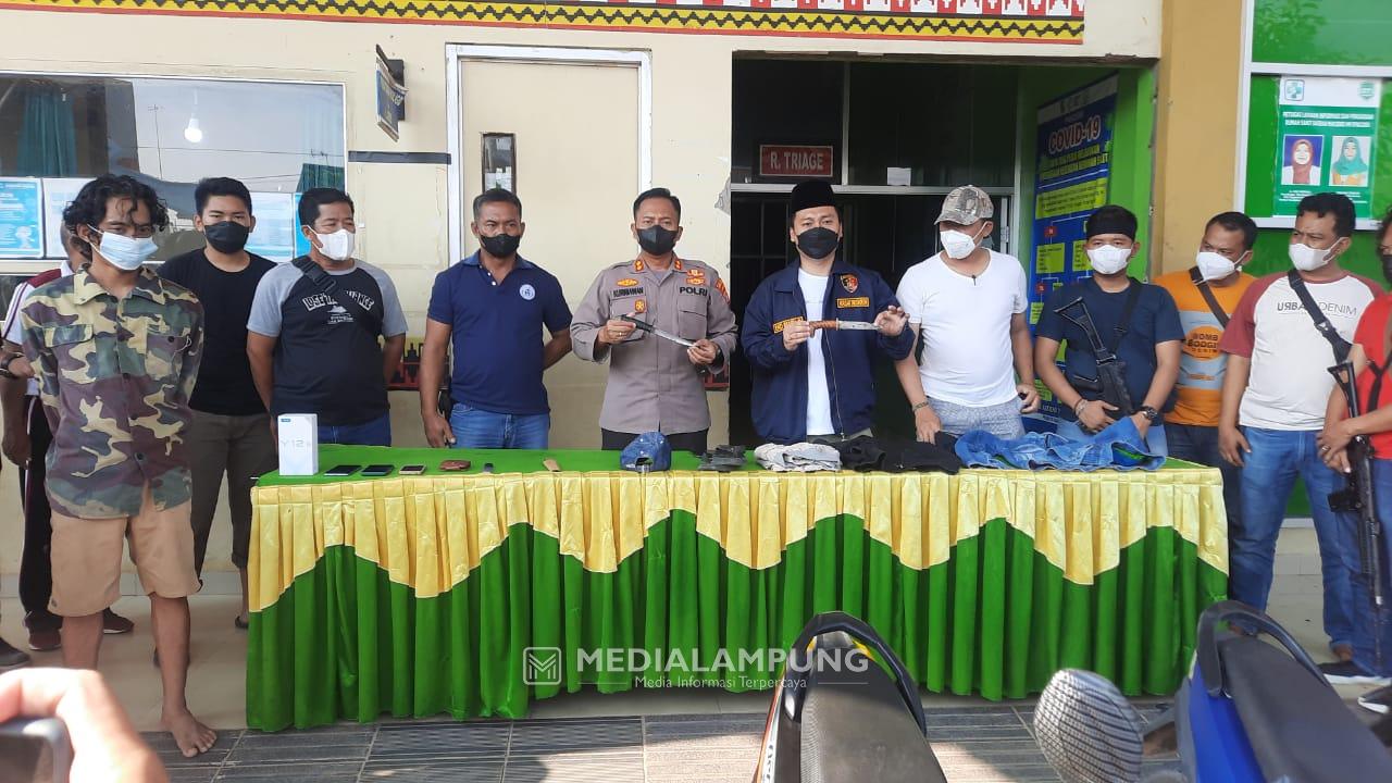 Dua Begal Sadis di Lampura Dilumpuhkan Polisi 