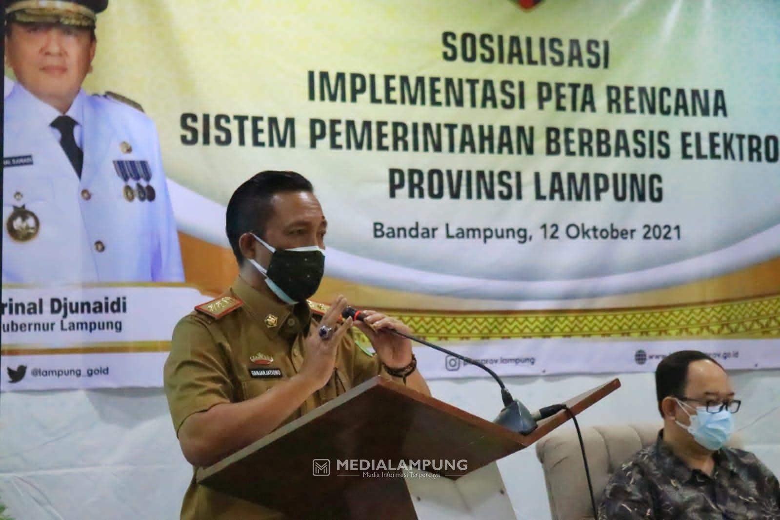 Pemprov Lampung Terapkan Aplikasi PeduliLindungi