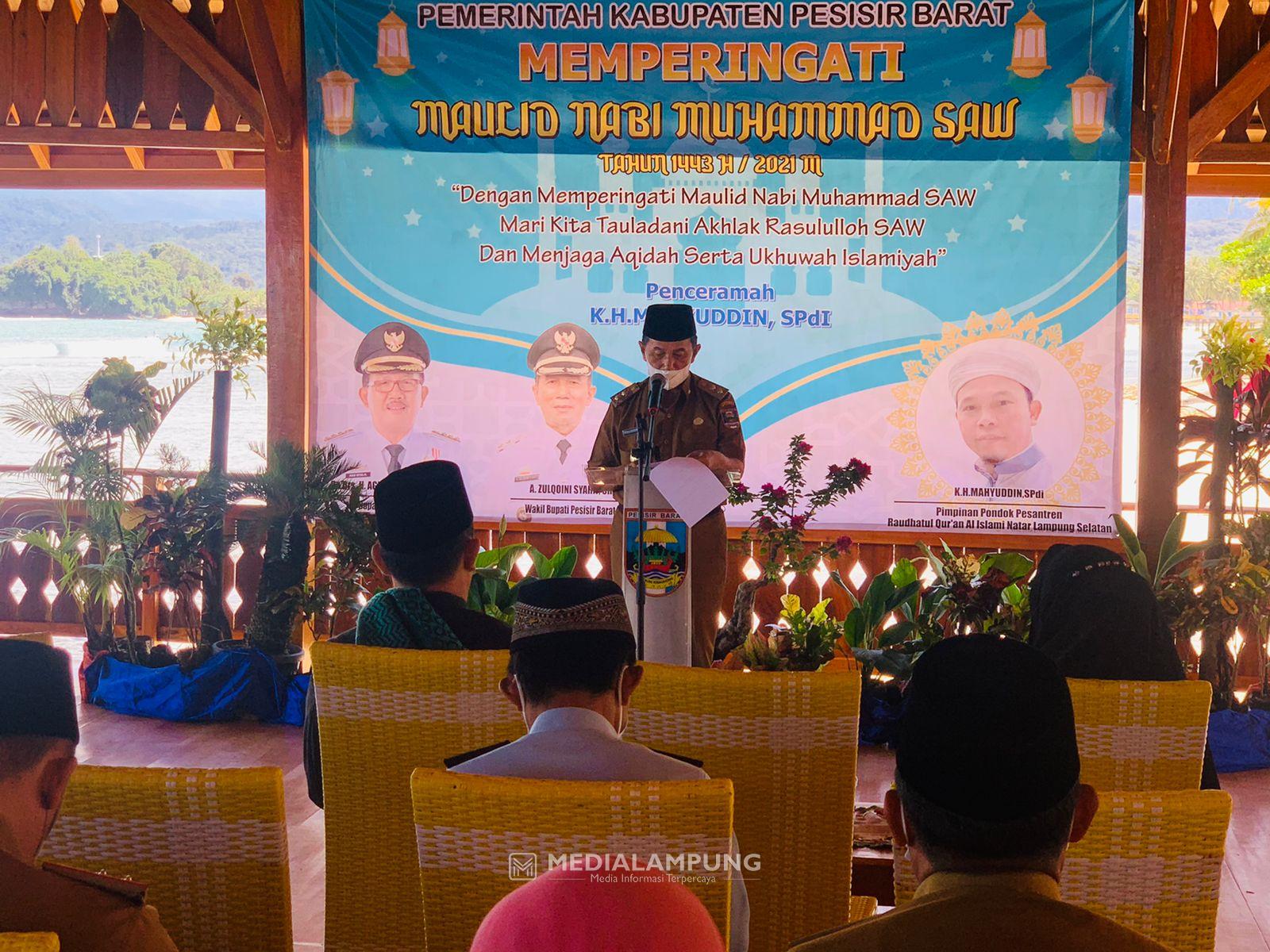 Pemkab Pesbar Gelar Peringatan Maulid Nabi Muhammad SAW