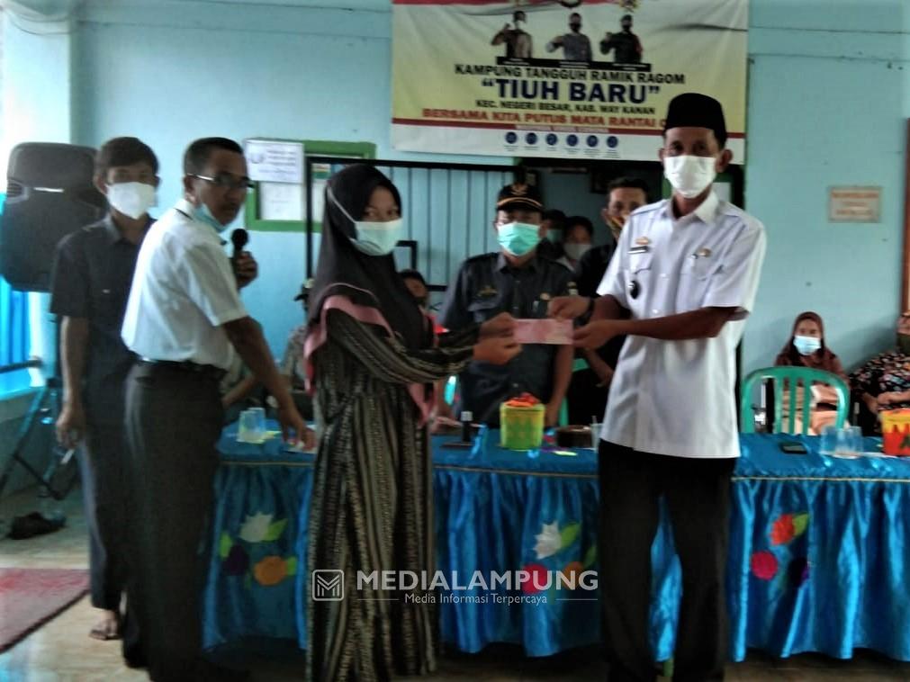 Kampung Tiuh Baru Realisasikan BLT-DD Periode Oktober