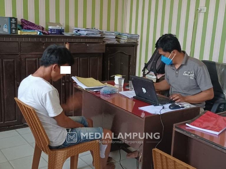 Polres Lamtim Amankan DPO Begal Bersenpi