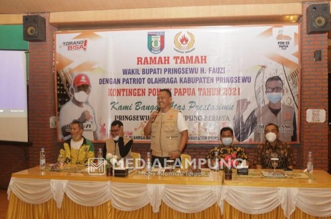 12 Atlet Pringsewu Raih Medali di PON XX Papua, Fauzi: Ini Buah Perjuangan Atlet dan Pelatih