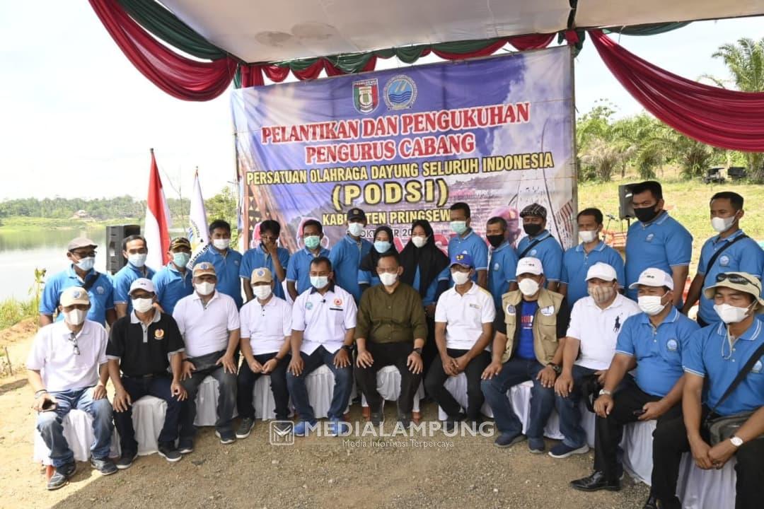 Wabup Fauzi Berharap Pringsewu Jadi Pusat Atlet Dayung Lampung