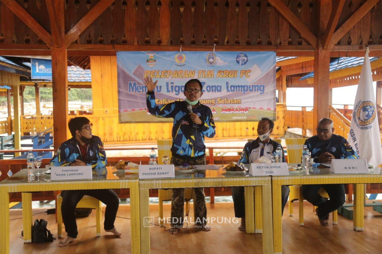 Berlaga di Liga 3 Zona Lampung, Agus Istiqlal Lepas Krui FC