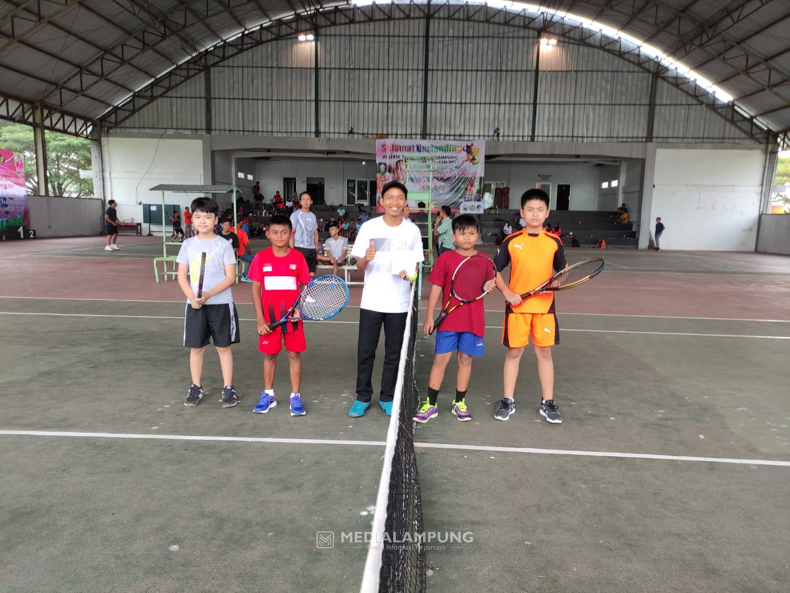 Atlet Tenis Junior Lambar Boyong Dua Gelar Juara pada Sirkuit Tenis Tingkat Provinsi
