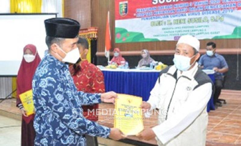 Anggota DPRD Lampung Sosialisasi Perda No. 3/2020 Di Tanggamus