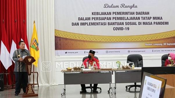 Gubernur Lampung Terima Kunjungan Kerja Komisi VIII DPR-RI