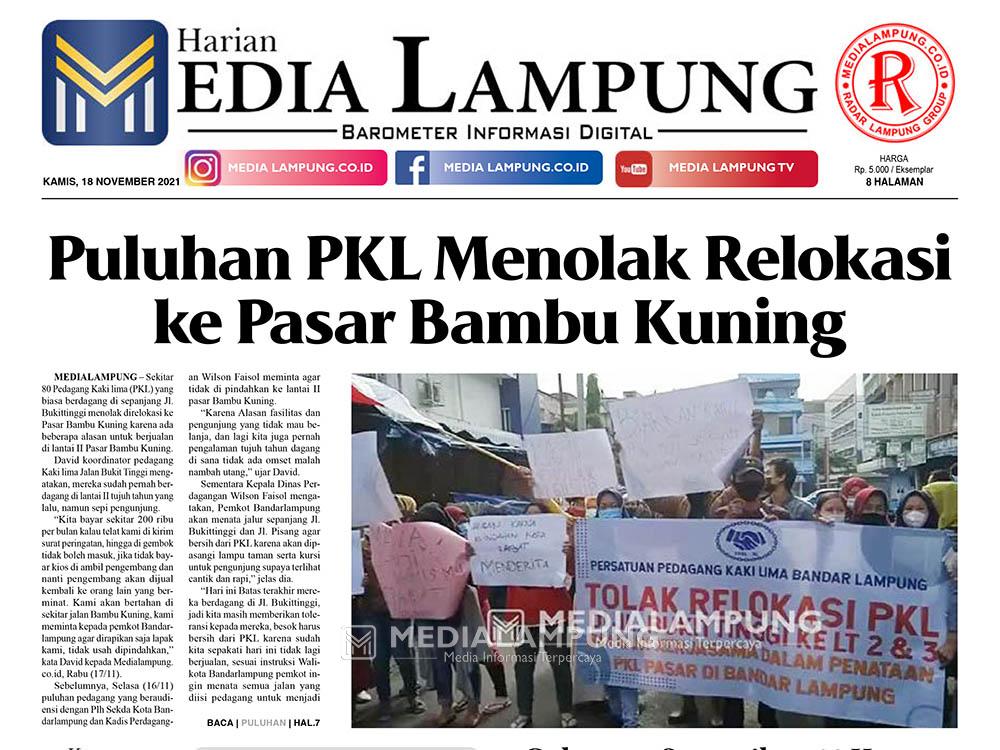 E-Paper Media Lampung Edisi 18-11-2021