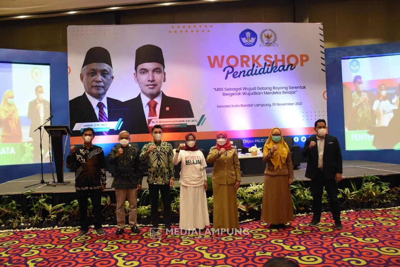M Kadafi Sarankan Pemkot Bandarlampung Selenggarakan Sekolah Penggerak Merdeka Belajar