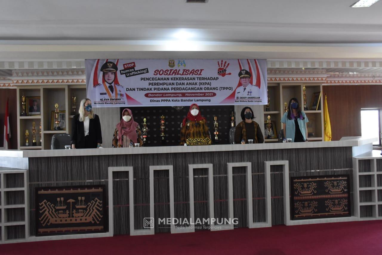 Pemkot Bandarlampung Gelar Sosialisasi Pencegahan KDRT dan TPPO