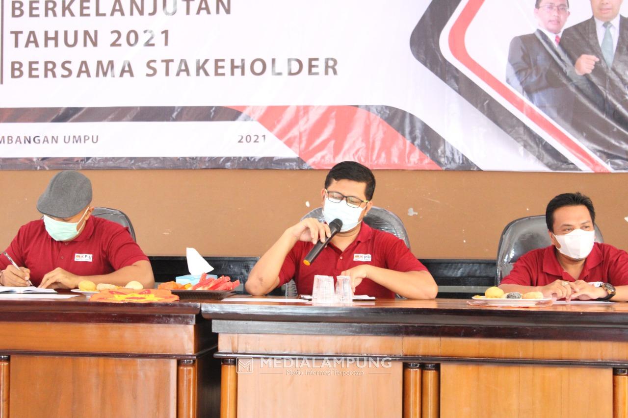 KPU Waykanan Gelar Rakor PDPB
