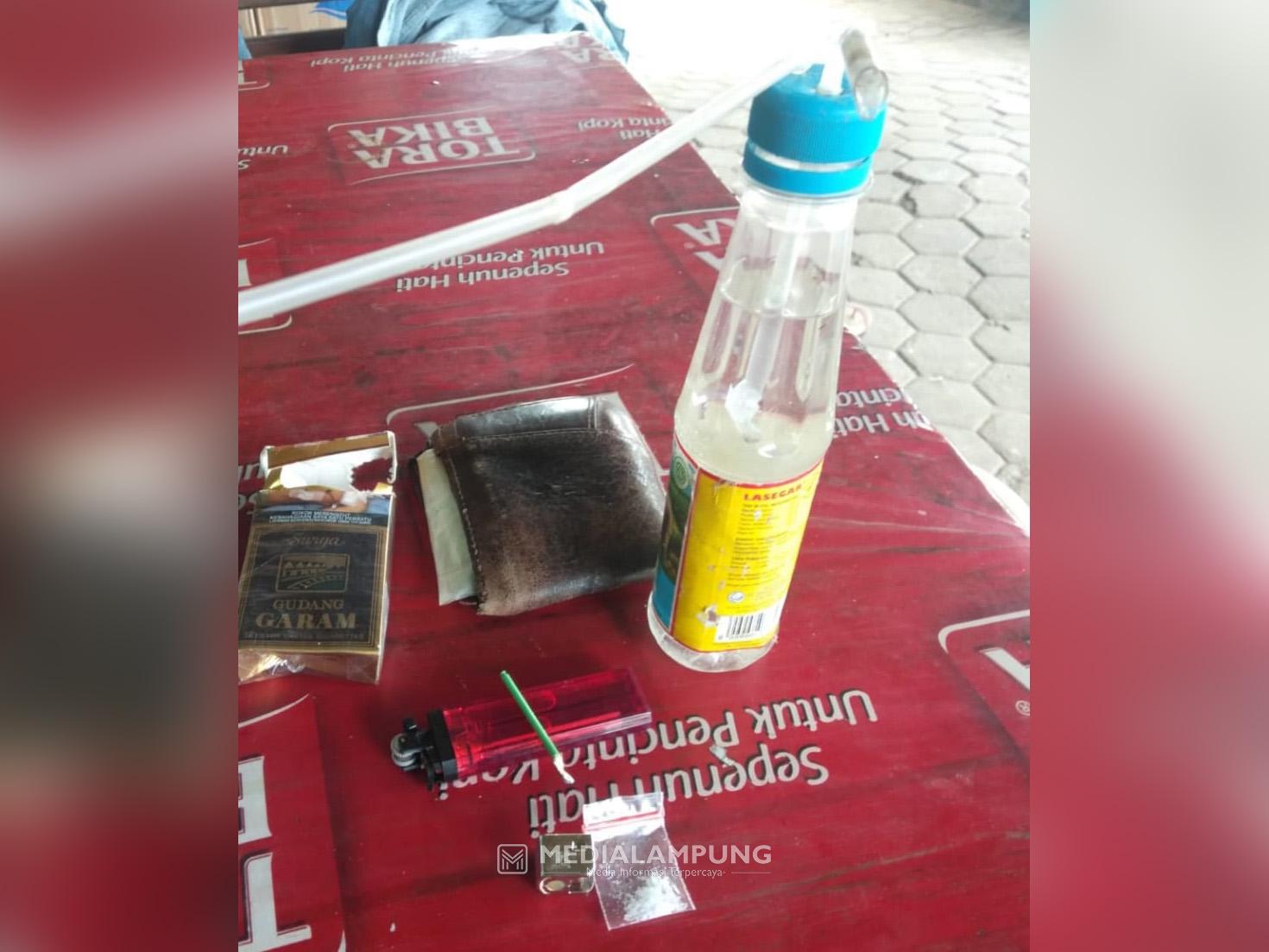 Pakai Sabu, Warga Tuba Diamankan Polres Lamtim