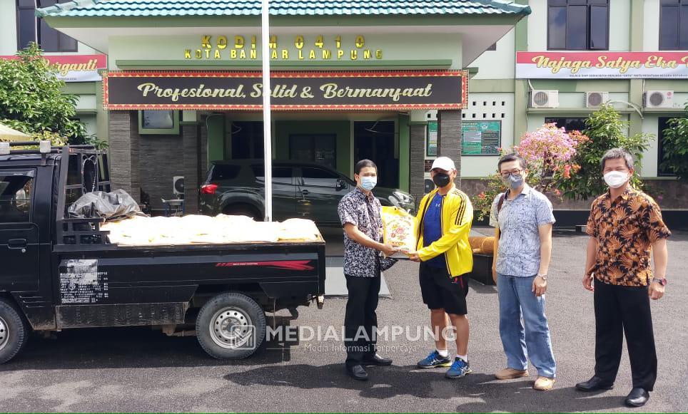 Dukung Program Sosial Kodim KBL, GKY-BDL Luncurkan Bantuan 1 Ton Beras untuk Masyarakat