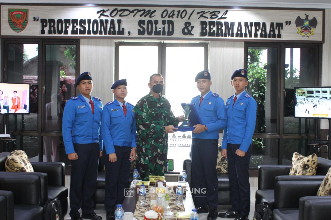 Kolonel Romas Terima Audiensi Siswa Taruna Nusantara Magelang