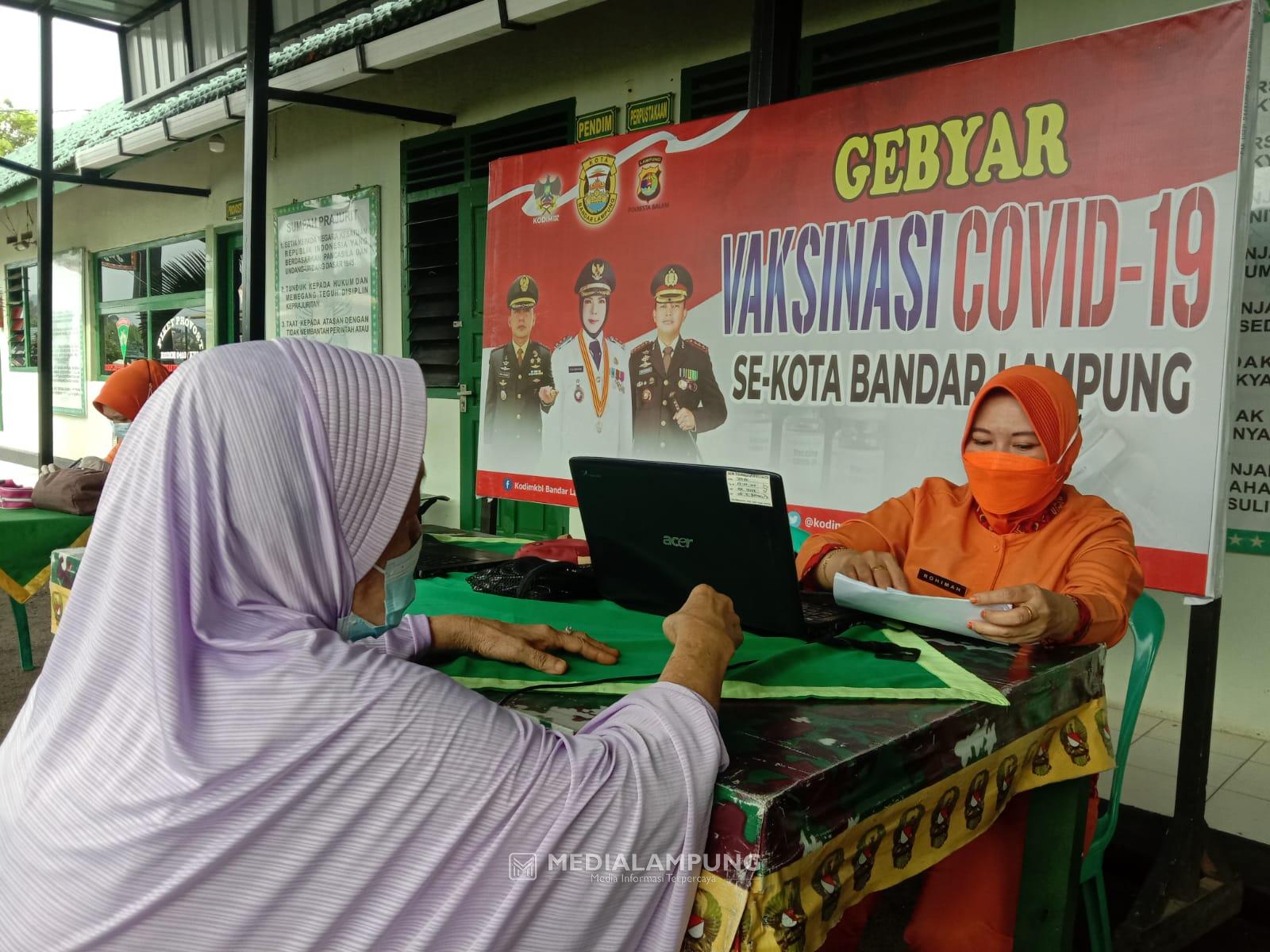 Kodim KBL Terus Gencar Menggelar Vaksinasi Covid-19 Bagi Masyarakat