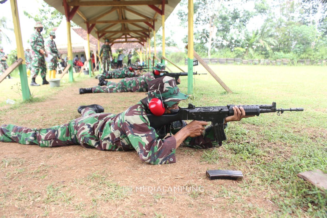 Kodim KBL Kembali Laksanakan Latihan Menembak Senjata Ringan Triwulan IV