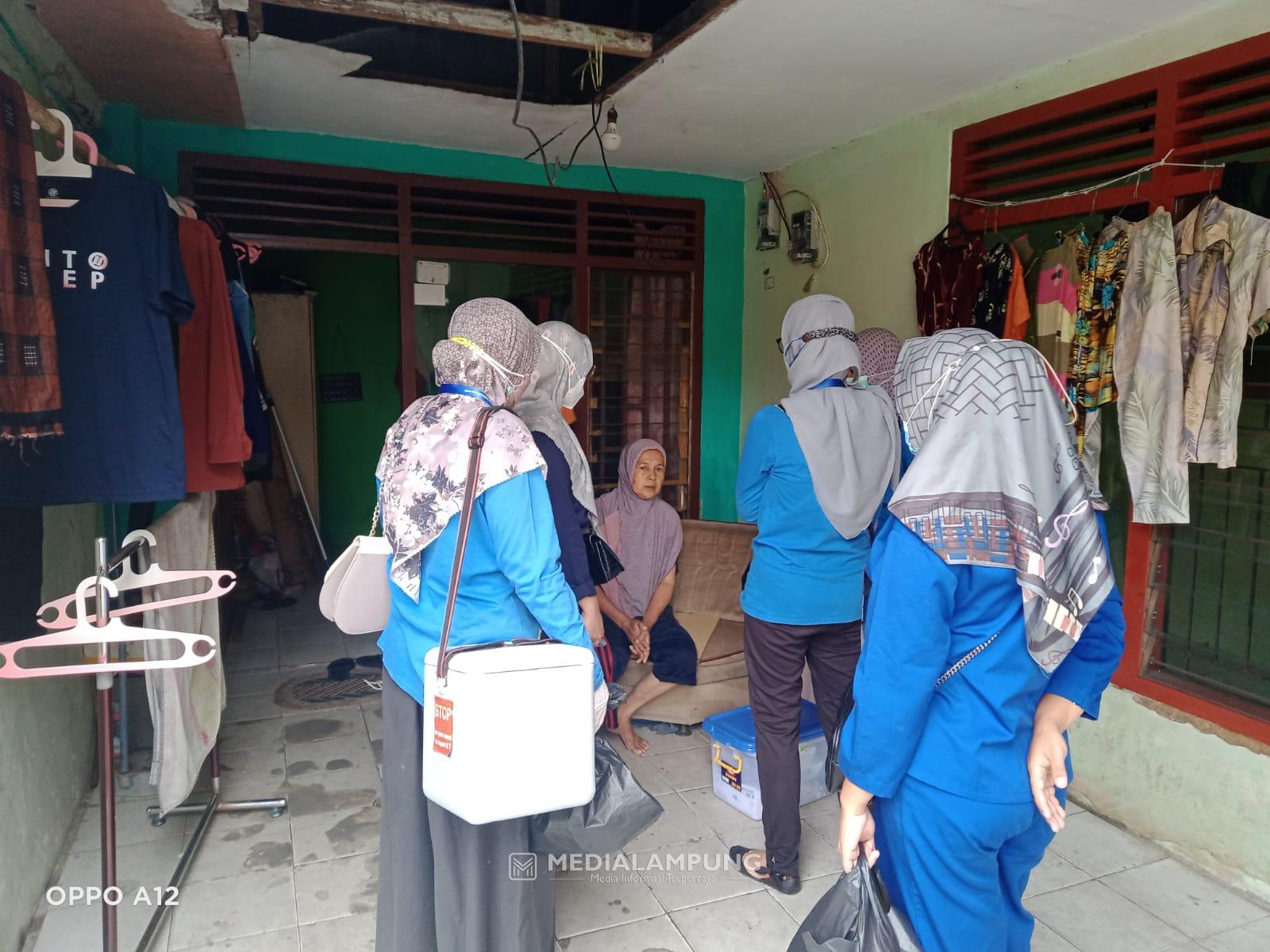 Kelurahan Sawahlama TkT Jemput Bola Percepat Vaksinasi