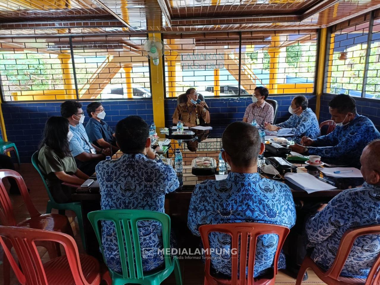 BPK RI Perwakilan Lampung Gelar Exit Meeting di Pesbar