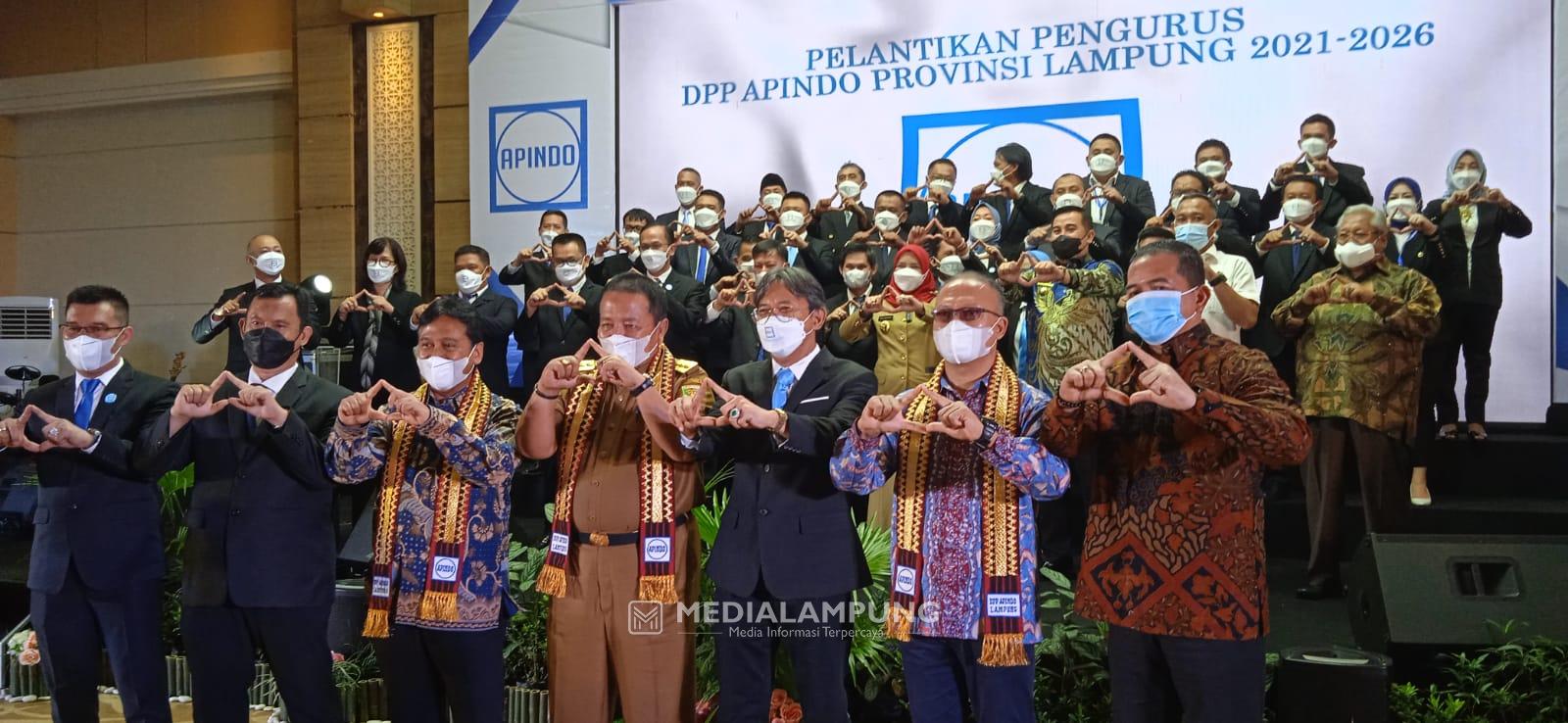 Pengurus DPP APINDO Lampung Resmi Dilantik