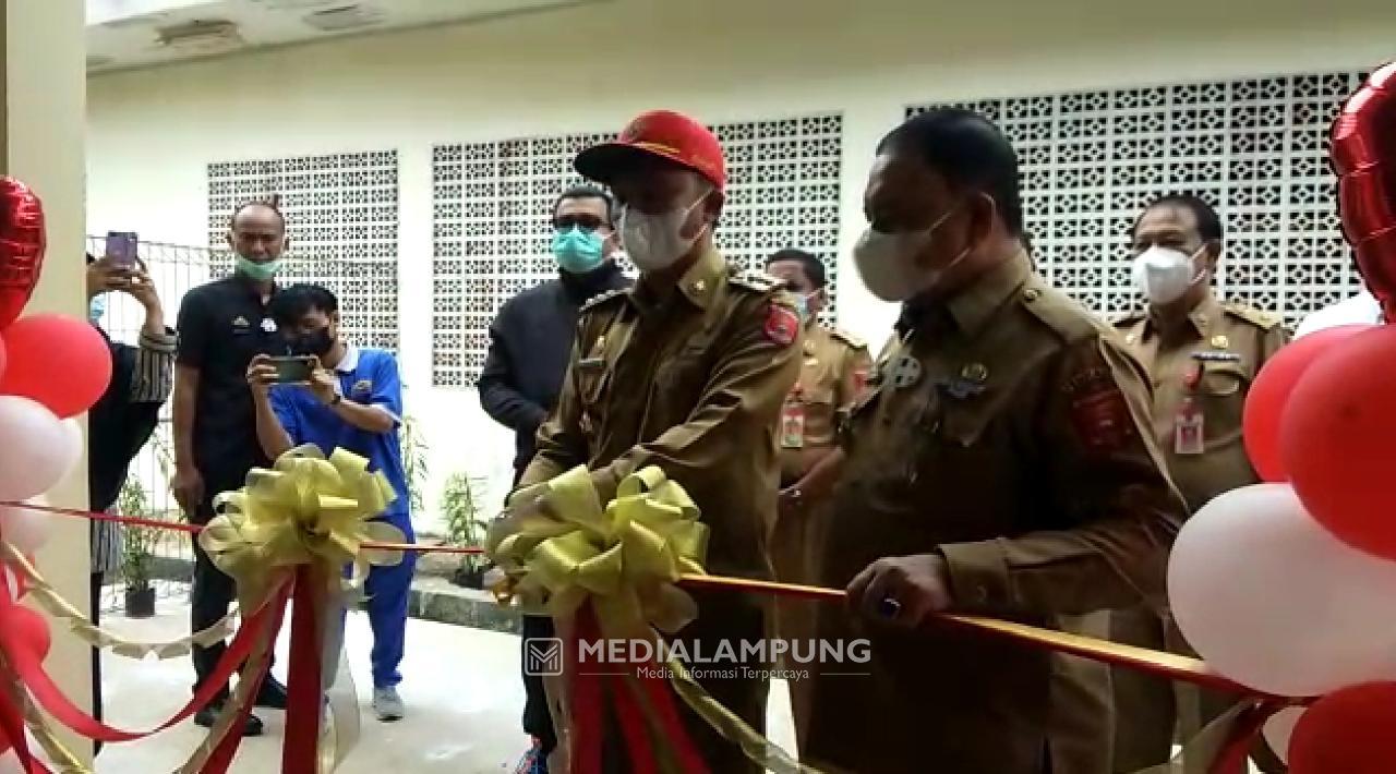 Mampu Produksi 12 Tabung per Hari, Gedung Instalasi Oksigen RSUDAU Diresmikan