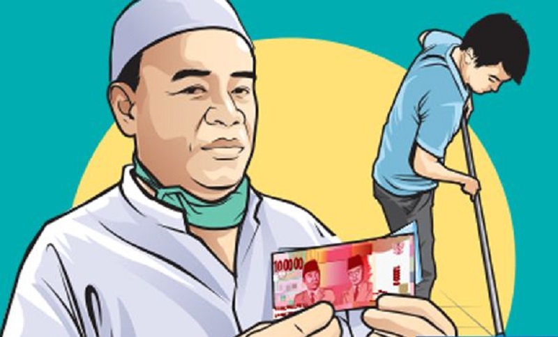 46 Marbot Masjid di Pesbar Belum Terima Insentif