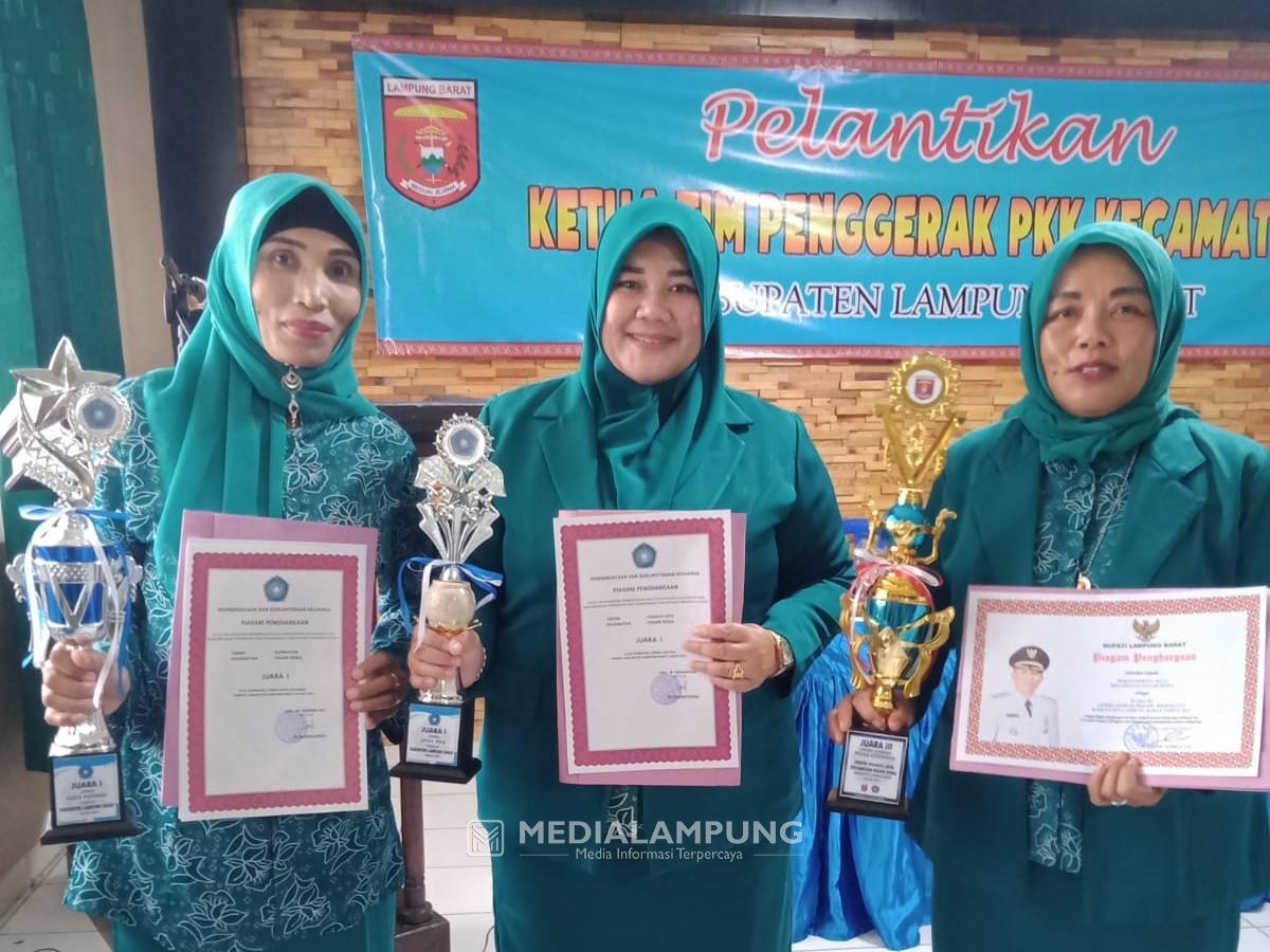 Hadiah Akhir Jabatan Asrimadi, Pekon Pahayujaya Sabet Tiga Prestasi