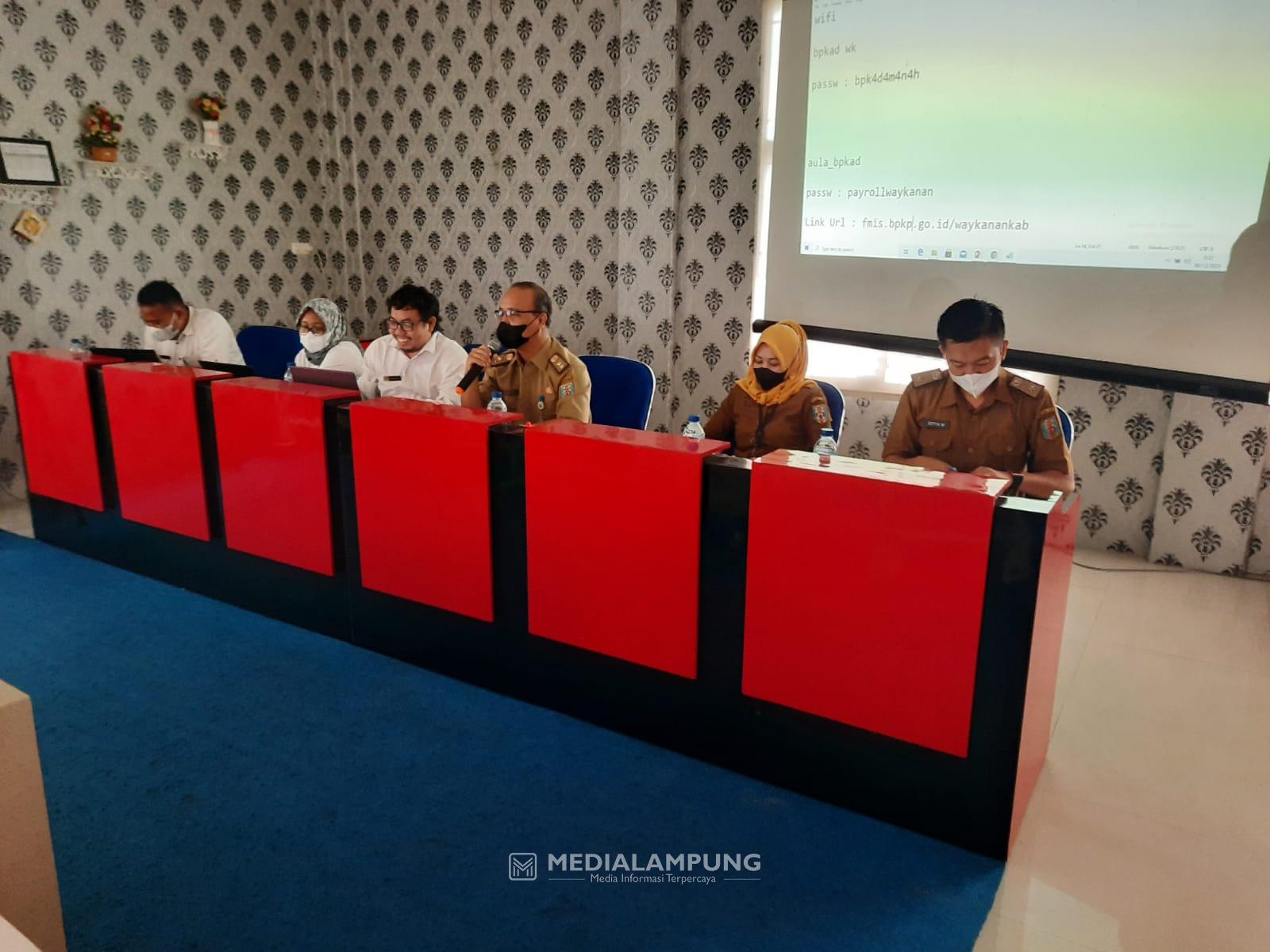 BPKP Lampung Sosialisasikan Tata Cara Pengelolaan Keuangan SKPD Waykanan