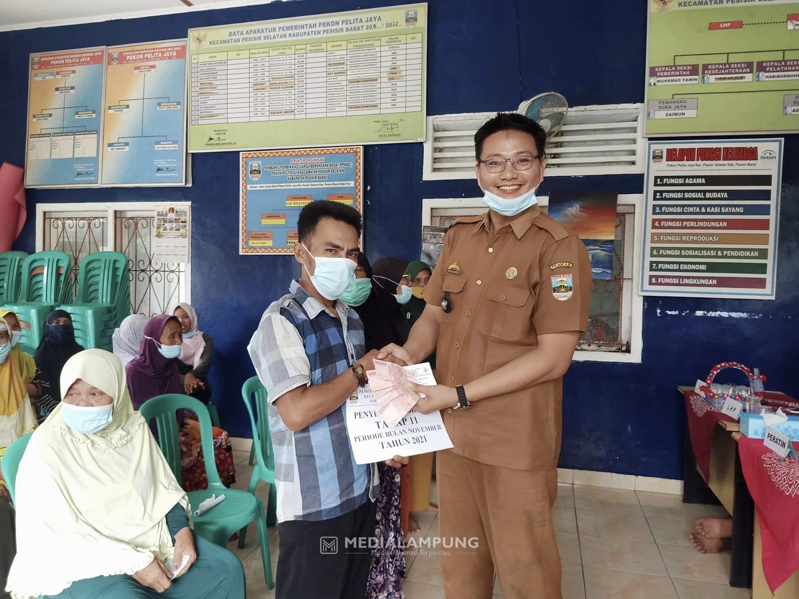 Alhamdulillah, Penyaluran BLT-DD Pekon Pelitajaya Rampung