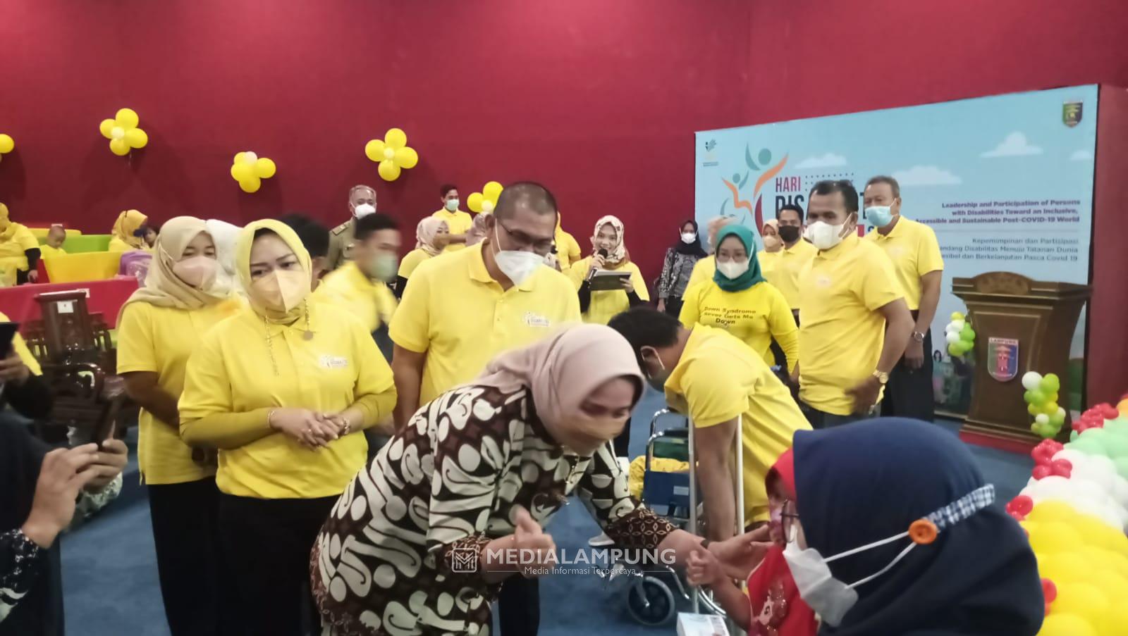 Riana Sari Dorong LKKS Tingkatkan Pelayanan Bagi Penyandang Disabilitas