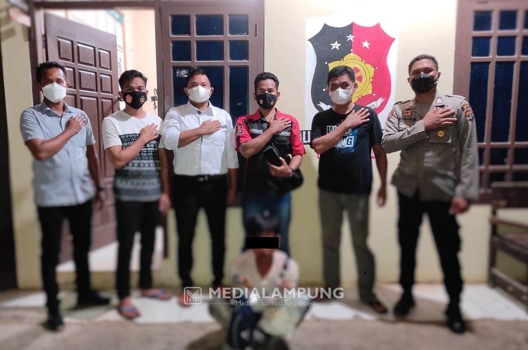 Polsek Banjit Tangkap Pencuri Tas Pinggang Peserta Kejurnas Arung Jeram