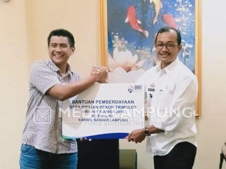 Sandang Status Desa Wisata dan Brilian, Trimulyo Terima Bantuan Dana dari BRI 