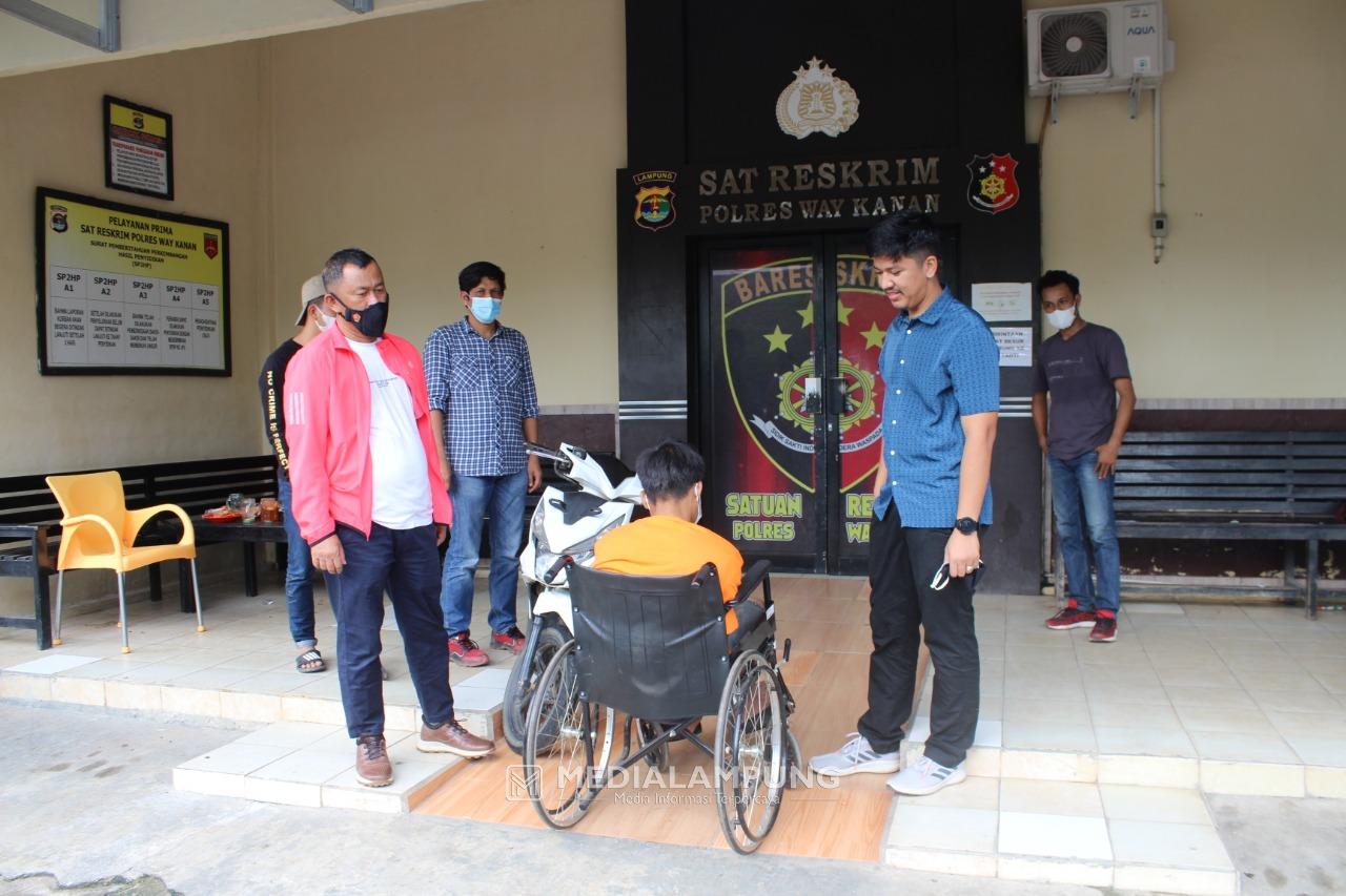 Tekab 308 Polres Waykanan Lumpuhkan DPO Pelaku Begal