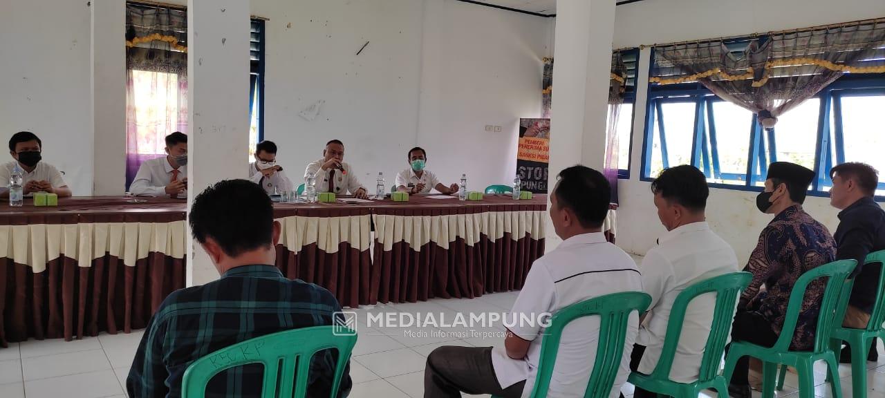 Cabjari Krui Sambangi Kecamatan, Maksimalkan Pembayaran PBB