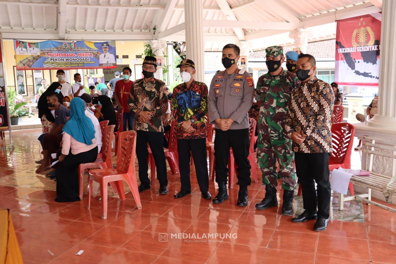 Vaksinasi di Kabupaten Pringsewu Terus Dikebut