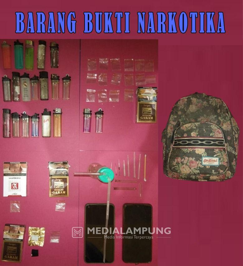 Polres Waykanan Amankan Dua Pelaku Penyalahgunaan Narkoba