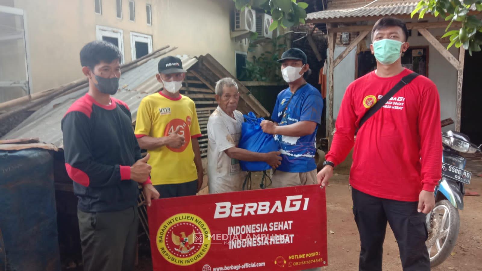 KNPI Bandarlampung Baksos dan Gotong-royong  Bersama Masyarakat Labuhandalam 
