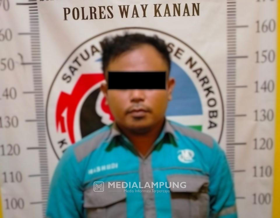 Polisi Tangkap Pemakai Sabu di Kantor PLN Sukabumi