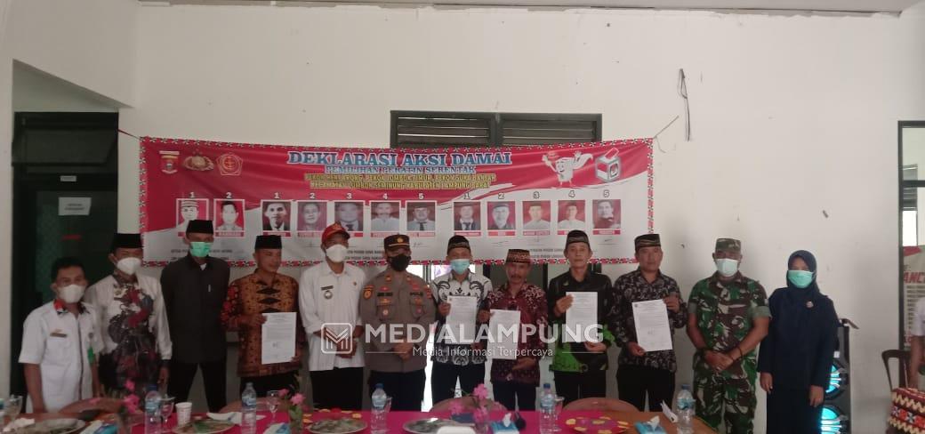 12 Calon Peratin di Lumbokseminung Sepakat Wujudkan Pilratin Damai 