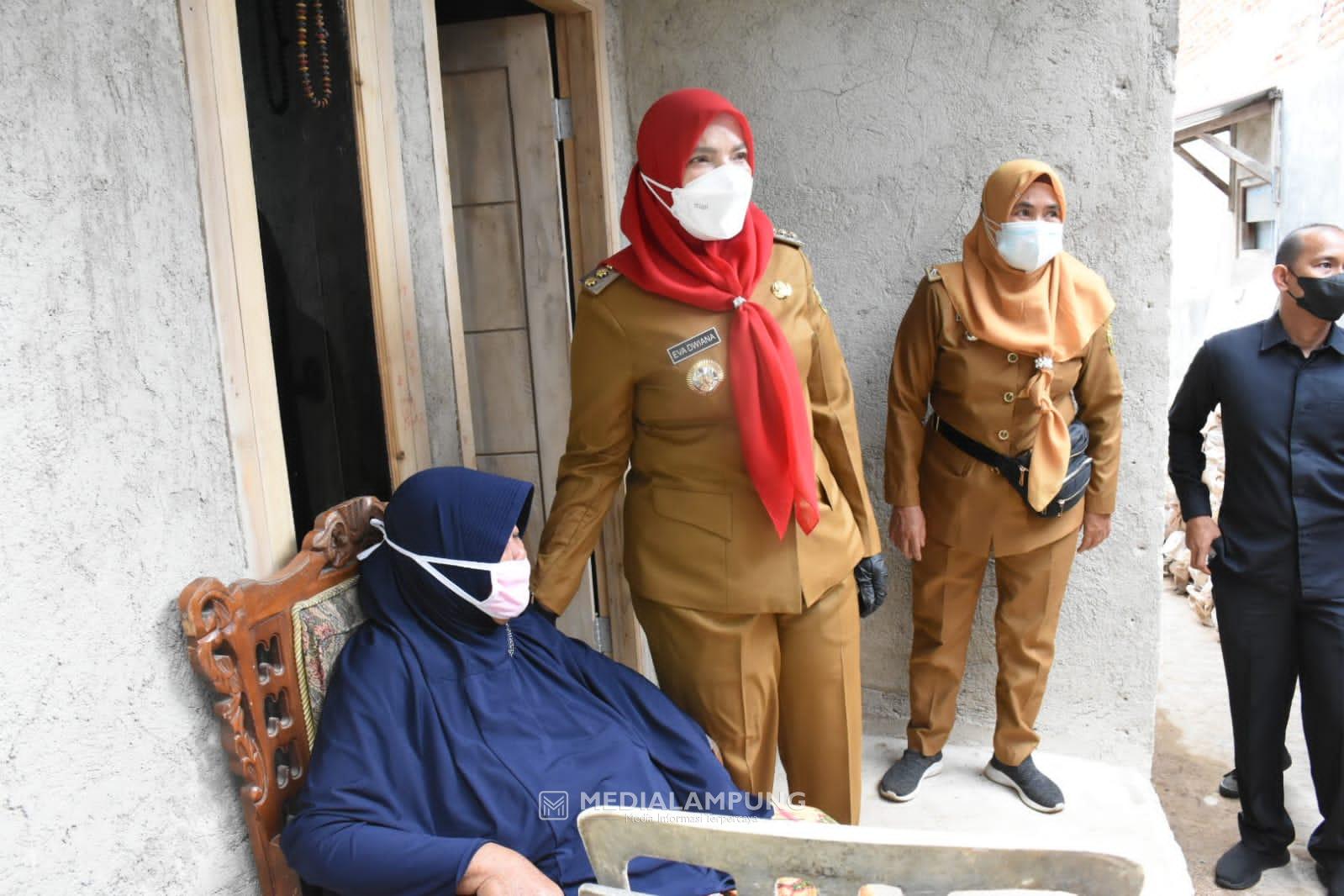 Pemkot Bandarlampung Laksanakan Program Bedah Rumah ke 105 Rumah di 4 Kecamatan