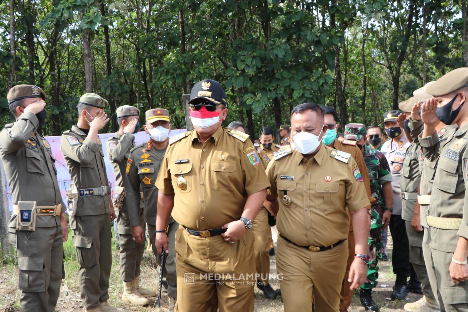 Gubernur Arinal Tinjau Lahan Pembangunan Kawasan Industri Way Pisang