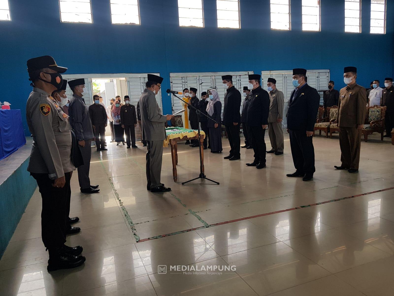 Agus Istiqlal Lantik Sembilan Pejabat Eselon II, Berikut Namanya