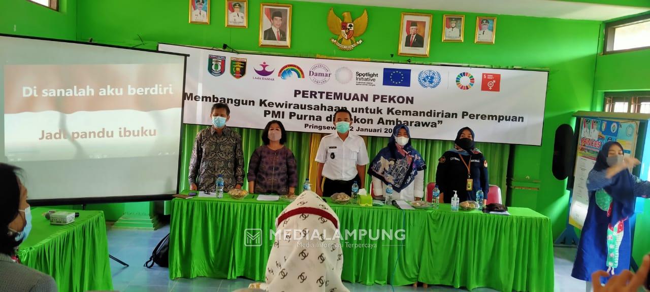 LAdA DAMAR Dorong PMI Purna di Pekon Ambarawa Lebih Produktif