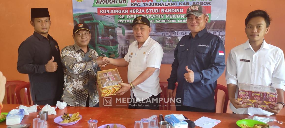 Keren! Pekon Hujung Jadi Tujuan Studi Banding Desa Asal Bogor 